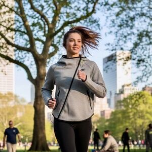 EUC Small Nike Women’s Tech Butterfly Asymmetrical Full-Zip Hoodie